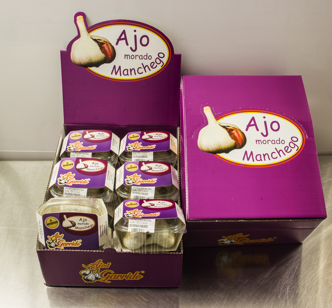 Ajo morado tarrina